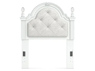Kozlani Twin Upholstered Panel Headboard - Alternative View