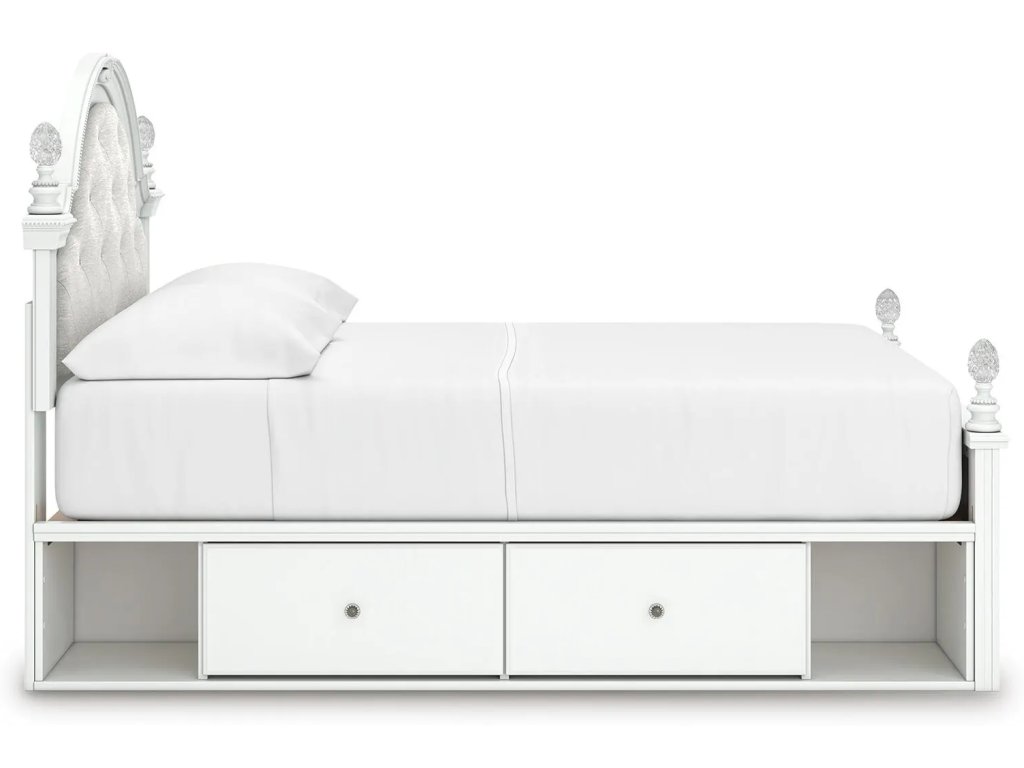 Kozlani Full Upholstered Panel Bed with Storage - image 5