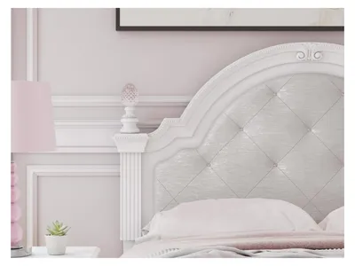 Kozlani Full Upholstered Panel Headboard - Alternative View
