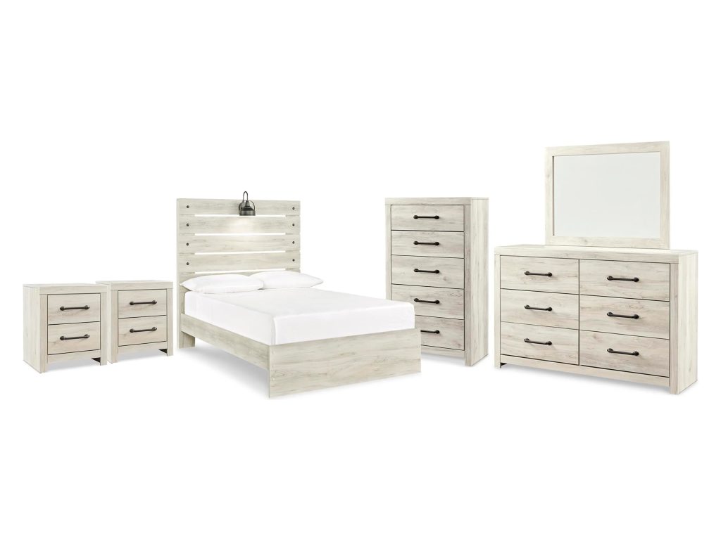 Cambeck Full Panel Bed, Dresser, Mirror, Chest and 2 Nightstands - main image