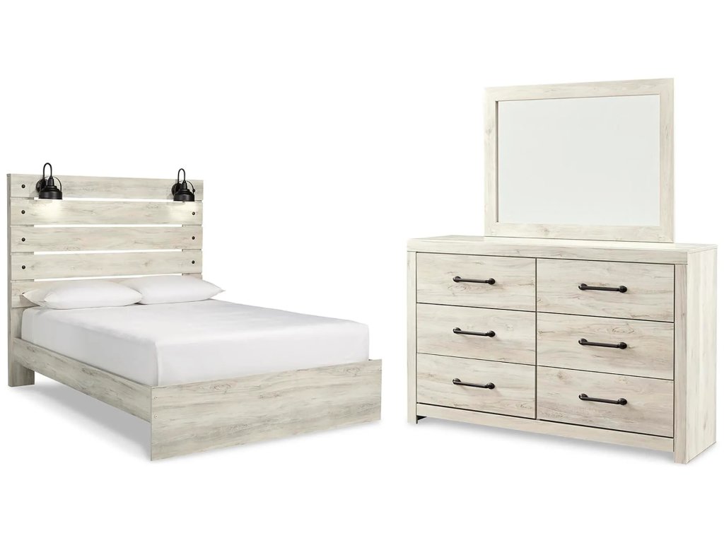 Cambeck Queen Panel Bed, Dresser and Mirror - main image