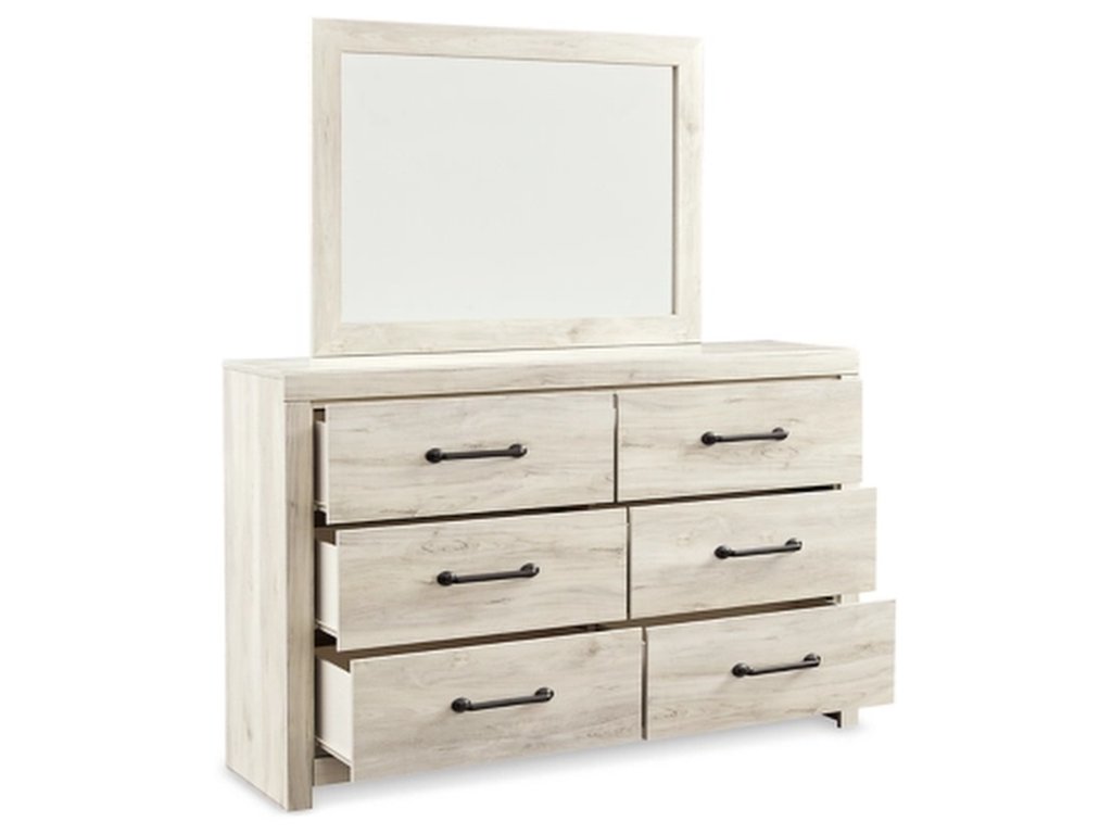 Cambeck Full Panel Bed with Storage, Dresser, Mirror and Nightstand - image 3