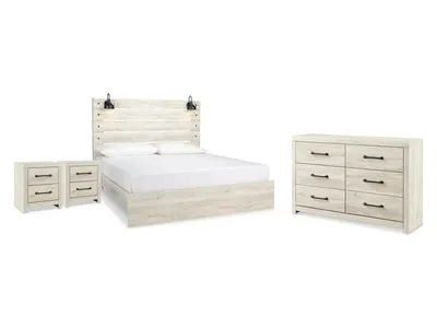 Cambeck King Panel Bed, Dresser and 2 Nightstands