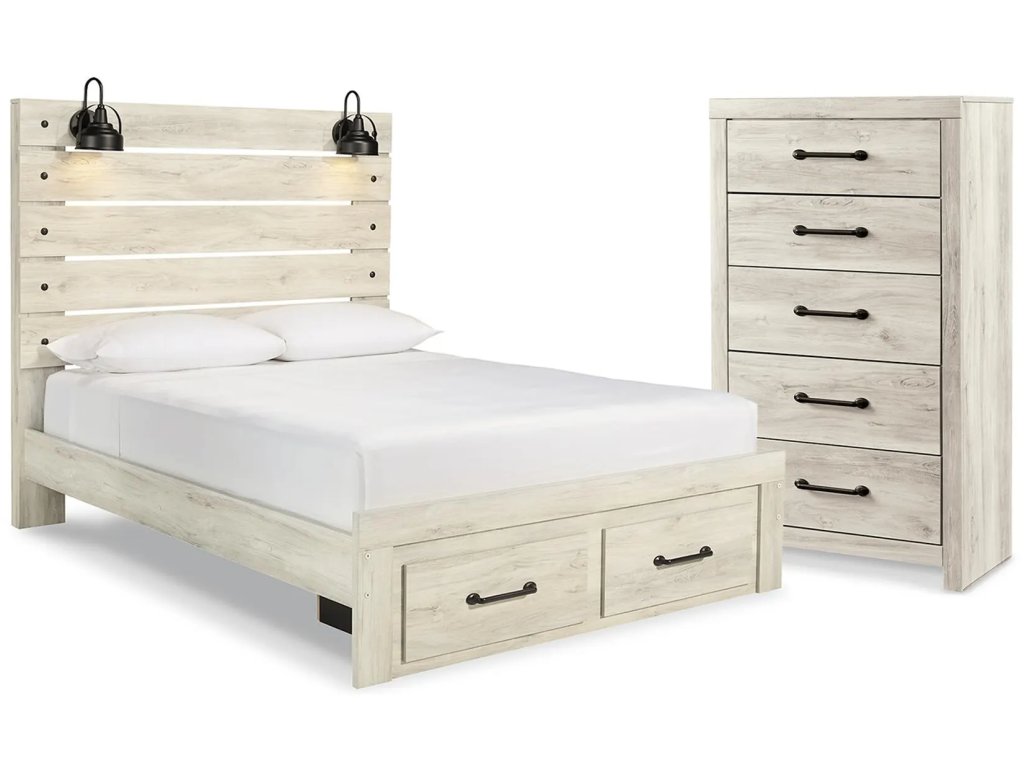 Cambeck Queen Panel Storage Bed and Chest - main image