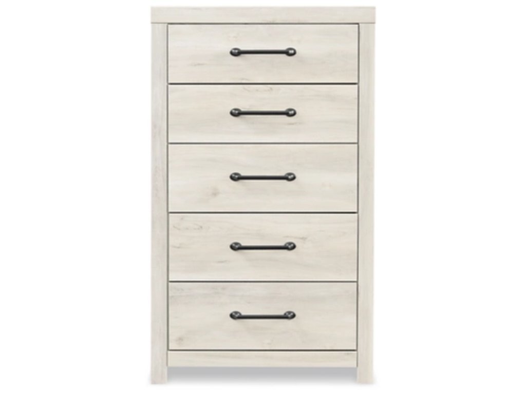 Cambeck Full Panel Storage Bed, 2 Chests and 1 Nightstand - image 1