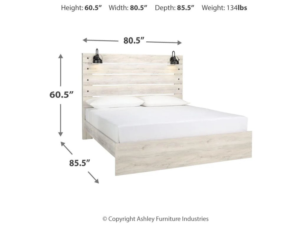 Cambeck King Panel Bed, Dresser, Mirror and 2 Nightstands - image 8