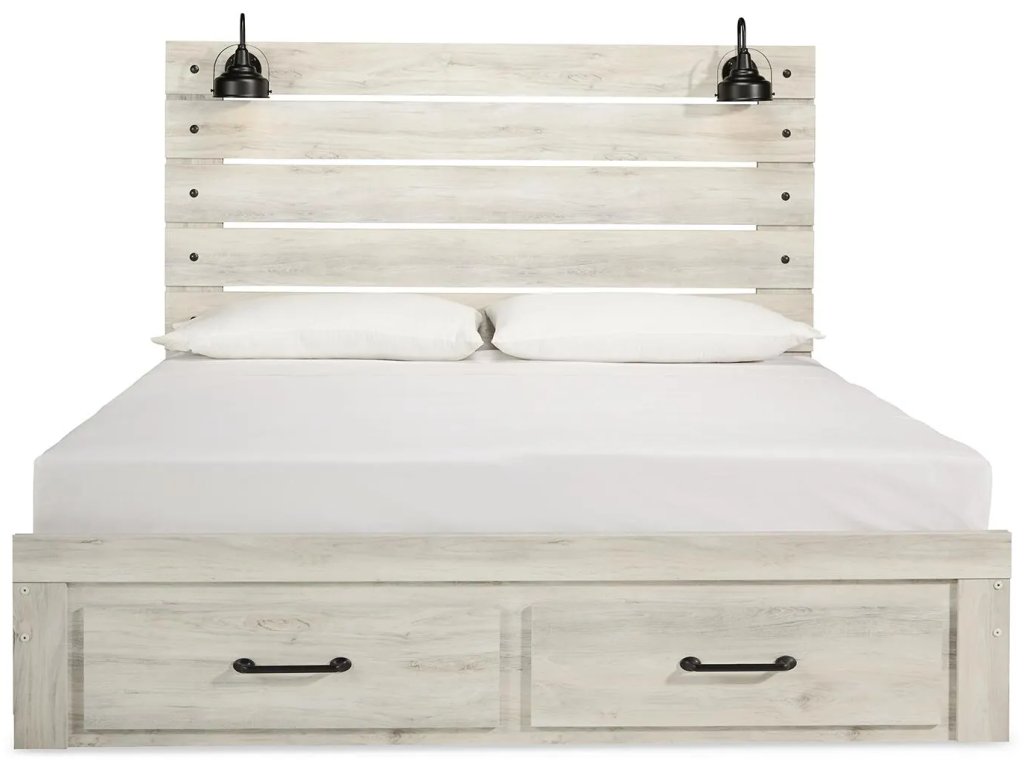 Cambeck King Panel Storage Bed, Dresser, Mirror and Nightstand - image 4