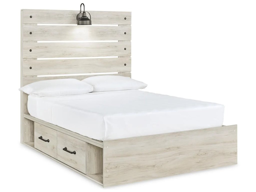 Cambeck Full Panel Bed with Storage, Dresser, Mirror and Nightstand - image 5
