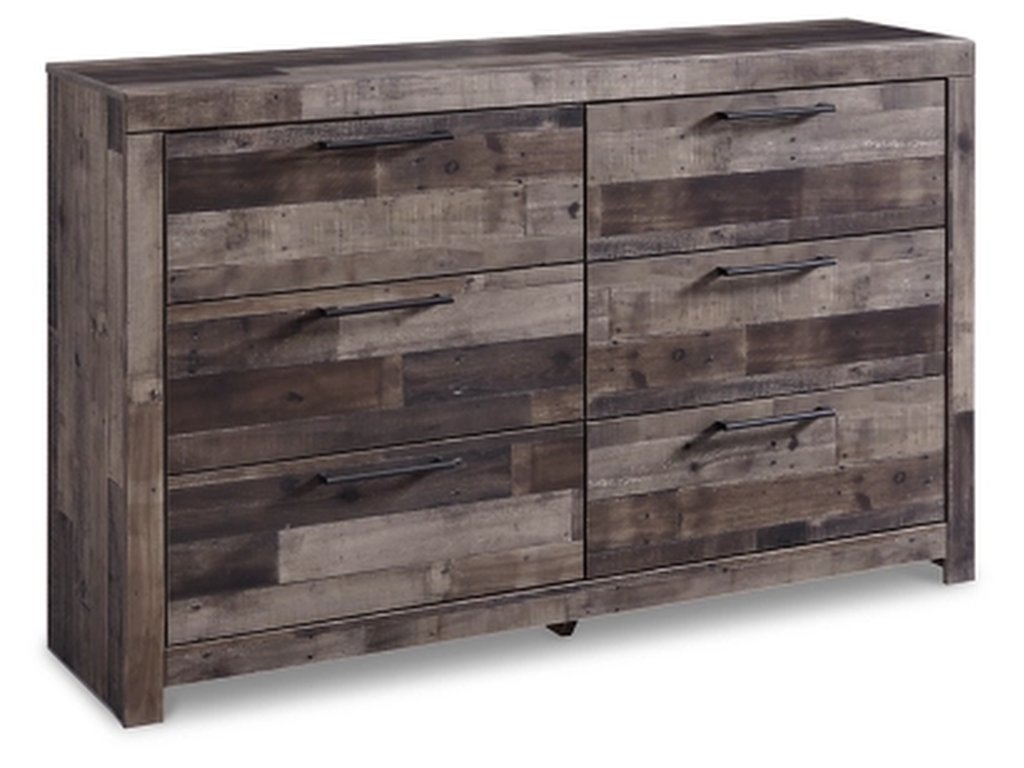 Derekson Queen Panel Storage Bed, Dresser and 2 Nightstands - image 1