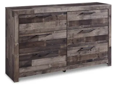 Derekson Queen Panel Storage Bed, Dresser and 2 Nightstands