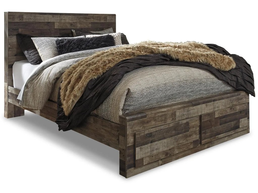 Derekson Queen Panel Storage Bed, Dresser and 2 Nightstands - image 2