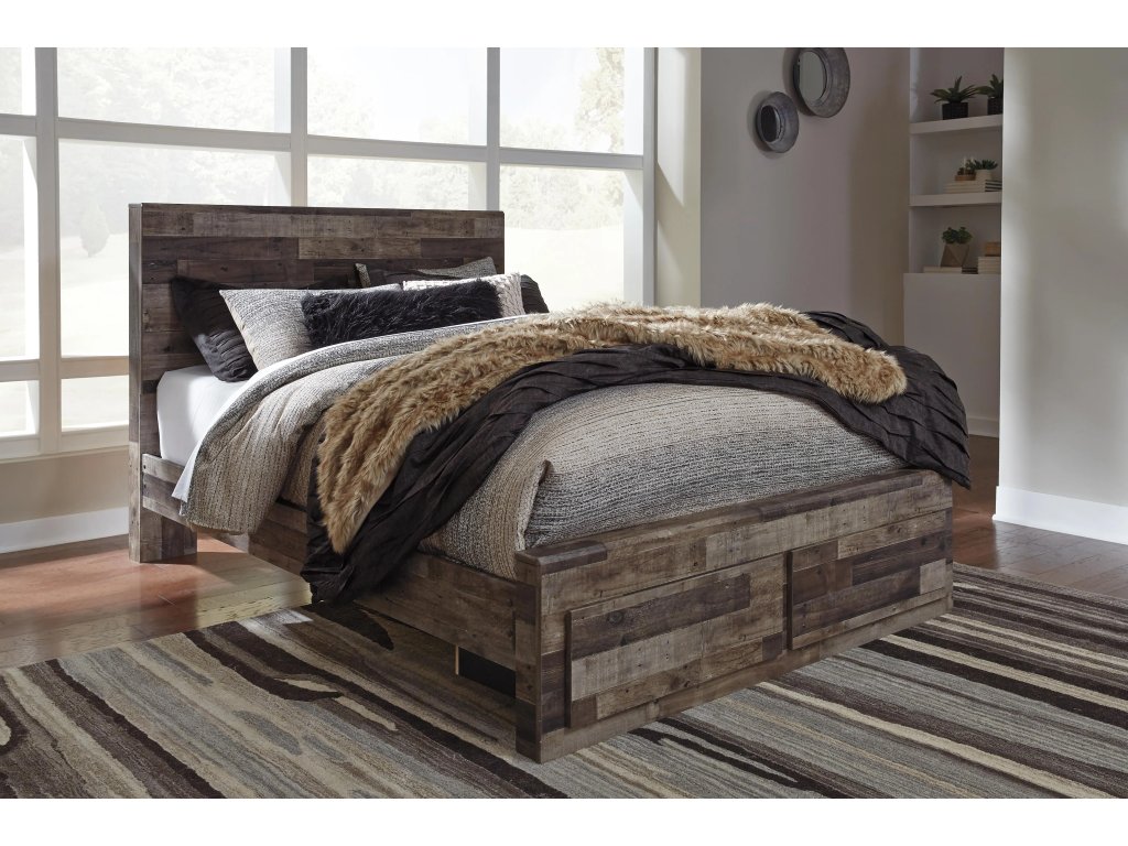 Derekson Queen Panel Storage Bed, Dresser and 2 Nightstands - image 7