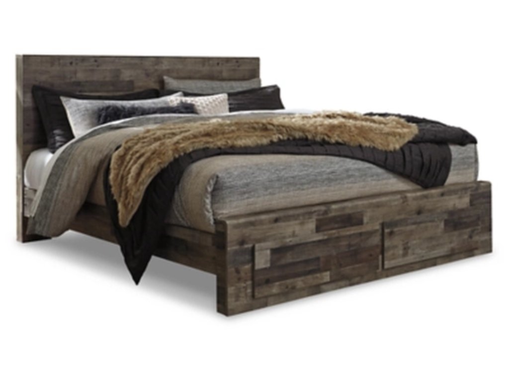Derekson King Storage Bed, Dresser and Chest - image 3
