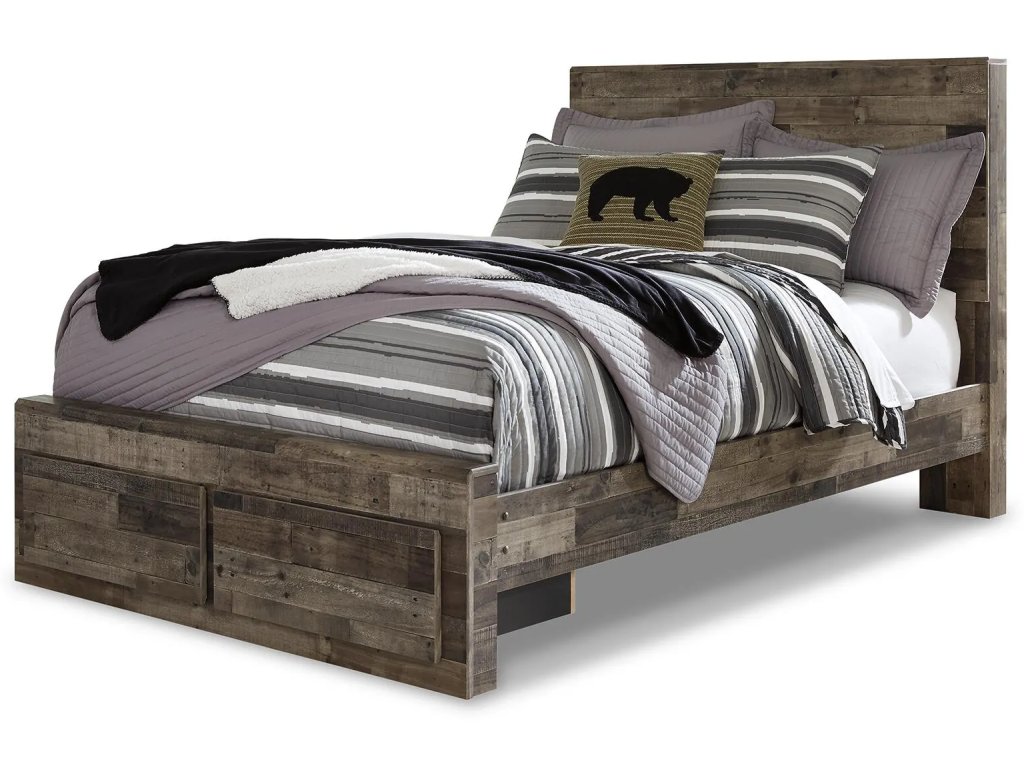 Derekson Full Storage Bed, Dresser and Nightstand - image 2
