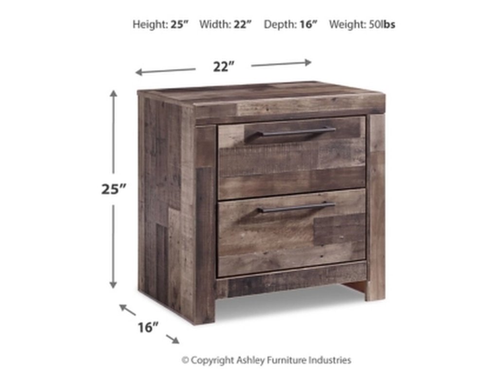 Derekson Queen Panel Storage Bed, Dresser and 2 Nightstands - image 5