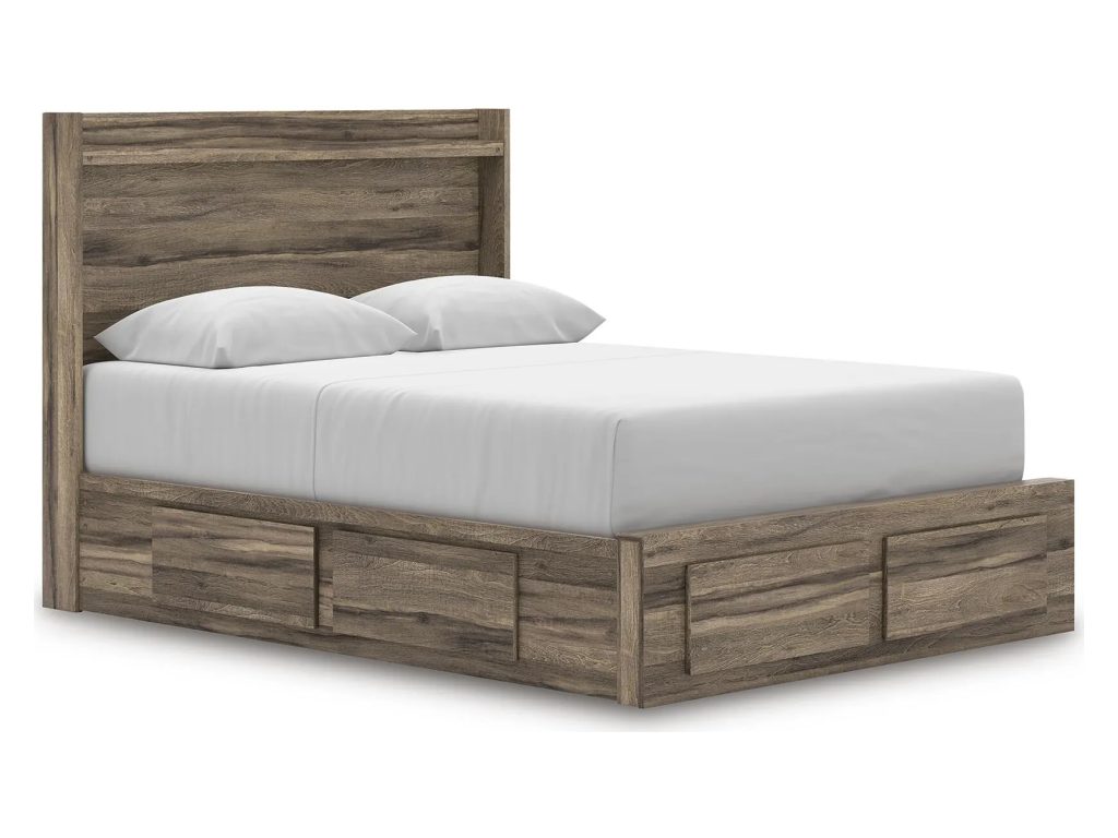 Elbrim Queen Panel Storage Bed, Dresser and Mirror - image 11