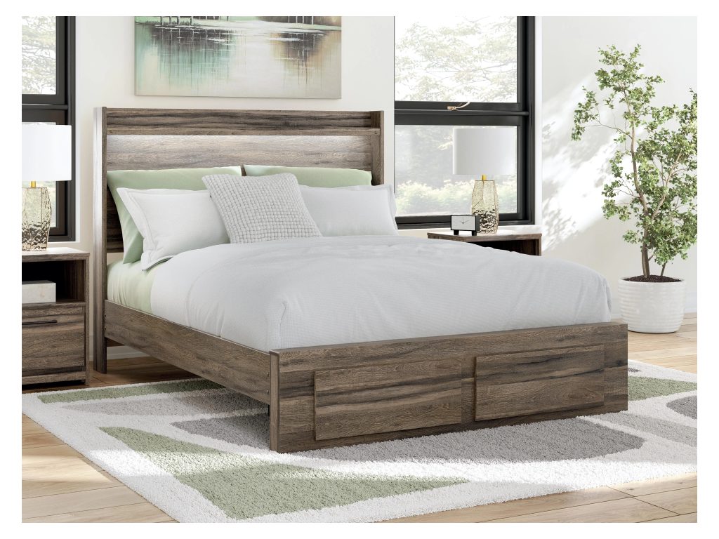 Elbrim Queen Panel Storage Bed, Dresser and Mirror - image 19