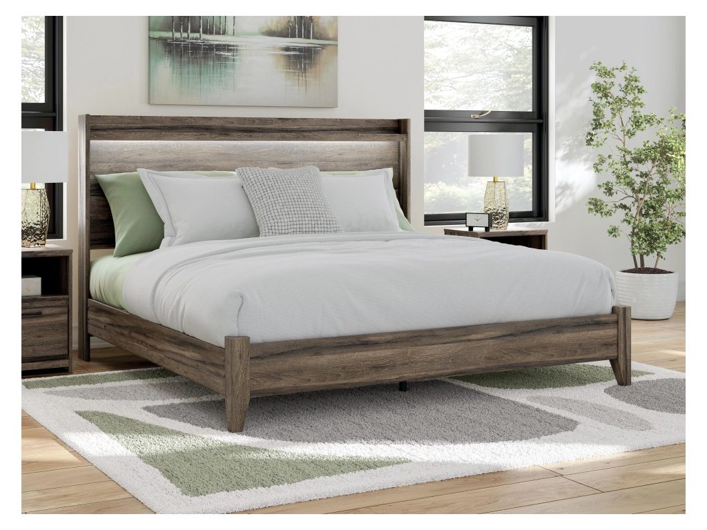 Elbrim King Panel Bed - image 1