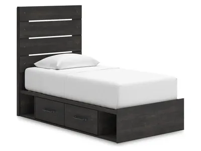Hollivern Twin Panel Storage Bed