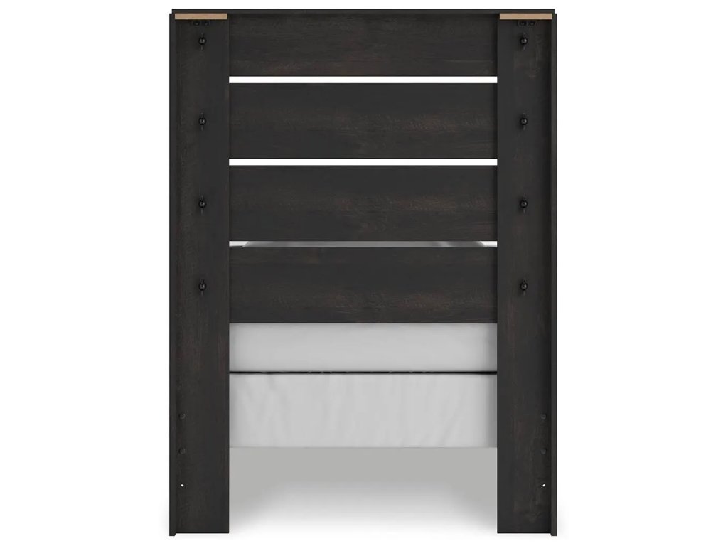 Hollivern Twin Panel Bed, Dresser and Mirror - image 11