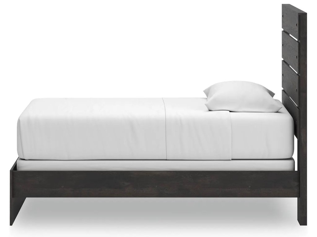 Hollivern Twin Panel Bed, Dresser and Mirror - image 12