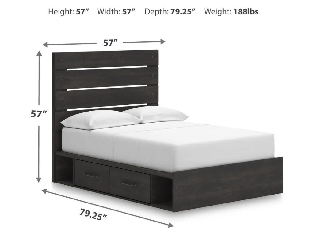 Hollivern Full Panel Storage Bed - image 3