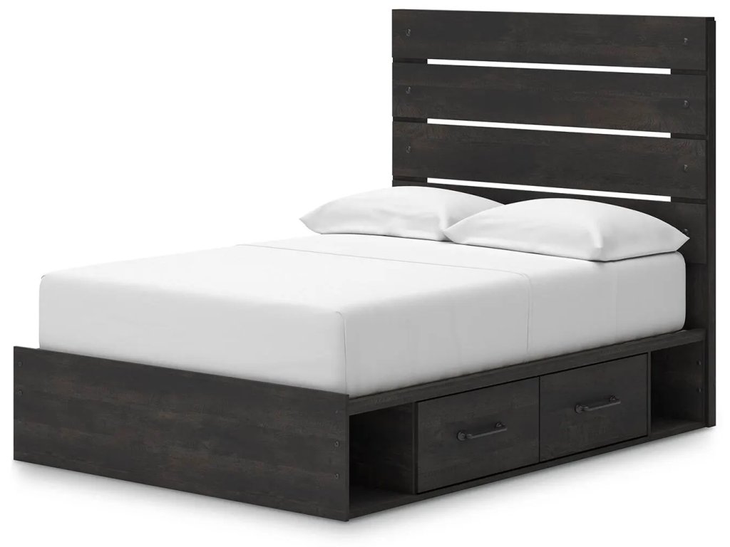 Hollivern Full Panel Bed with Storage - image 5