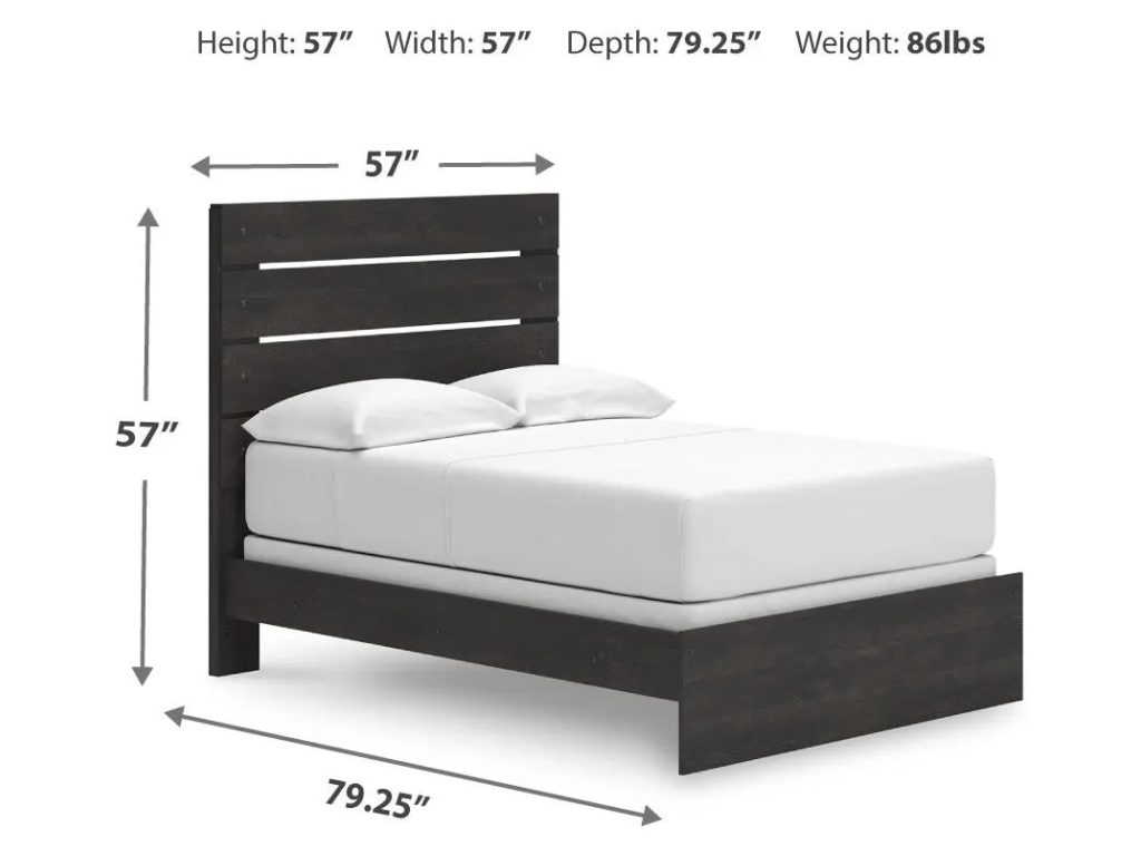 Hollivern Full Panel Bed, Dresser and Mirror - image 15