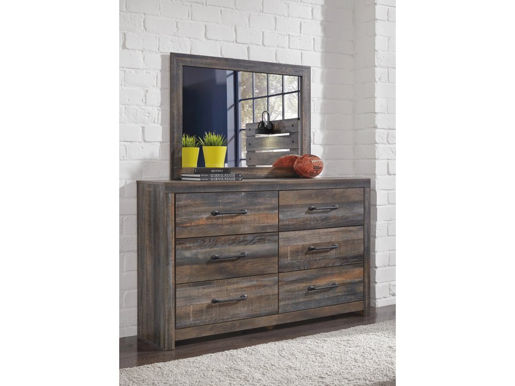 Drystan Full Panel Bed, Dresser and Mirror - image 7