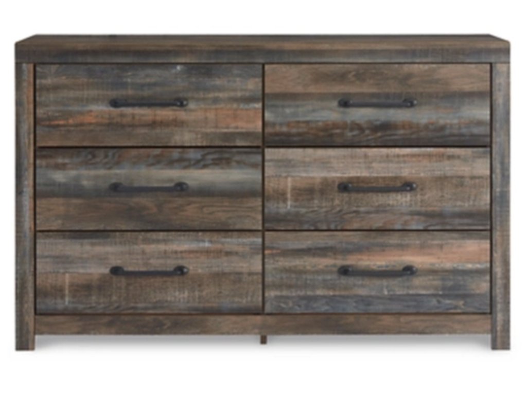 Drystan Queen Bookcase Bed, Dresser and Chest - image 1