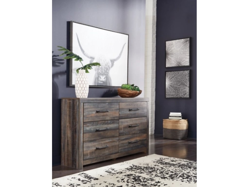 Drystan Queen Bookcase Bed, Dresser and Chest - image 8