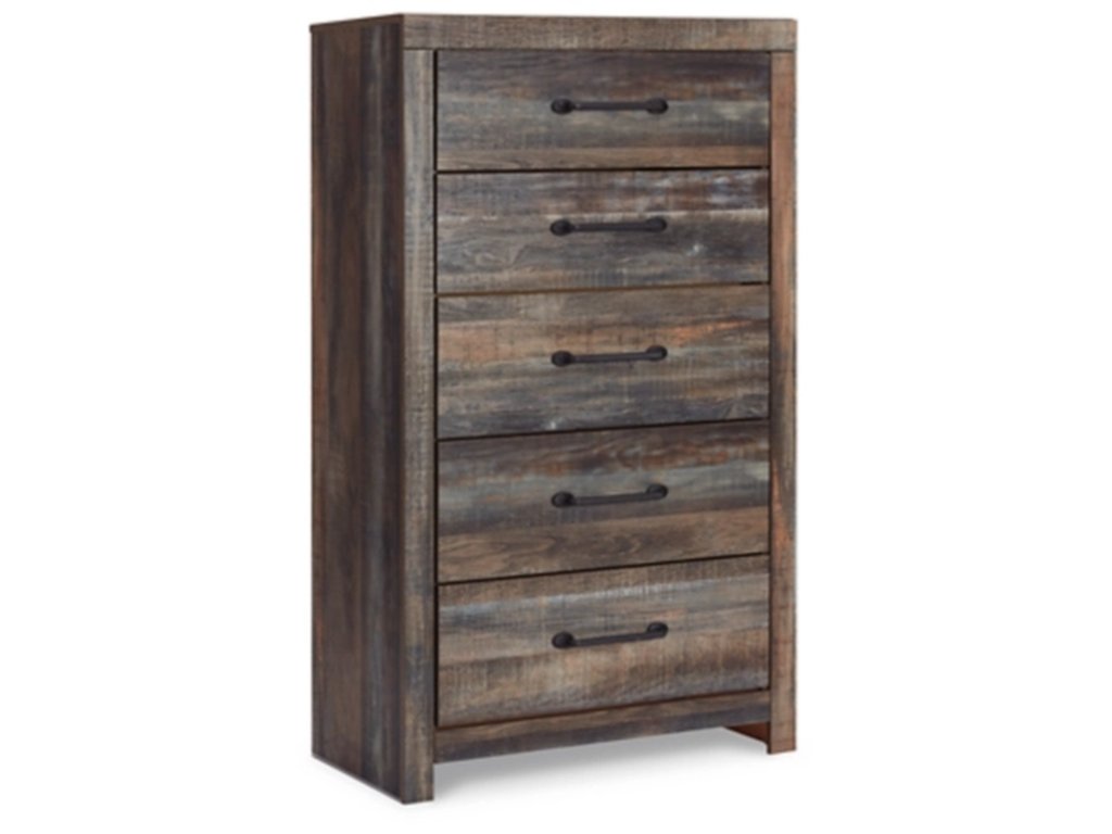 Drystan Queen Bookcase Bed, Dresser and Chest - image 5