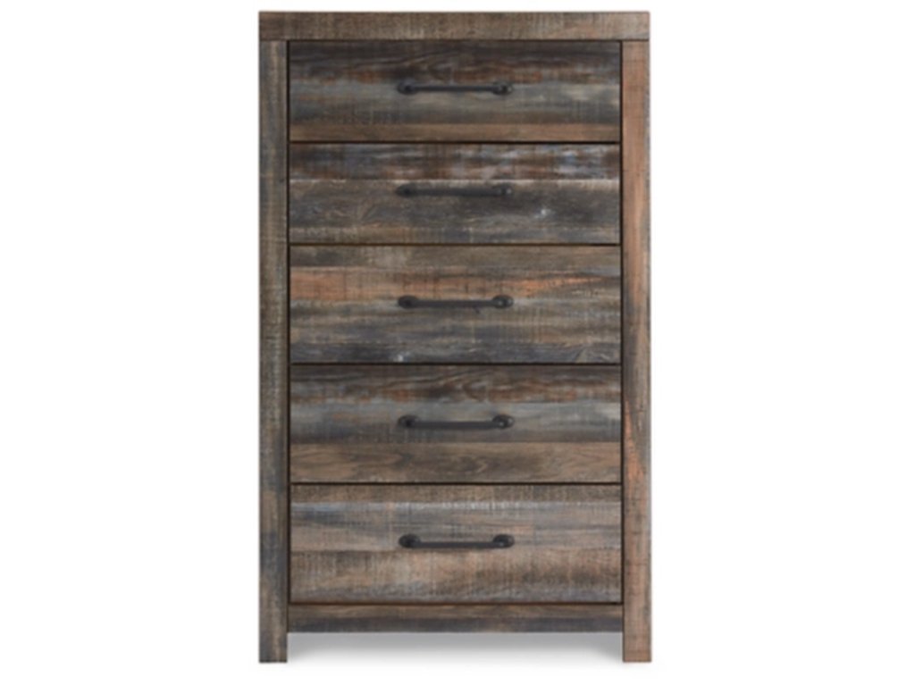 Drystan Queen Bookcase Bed, Dresser and Chest - image 4