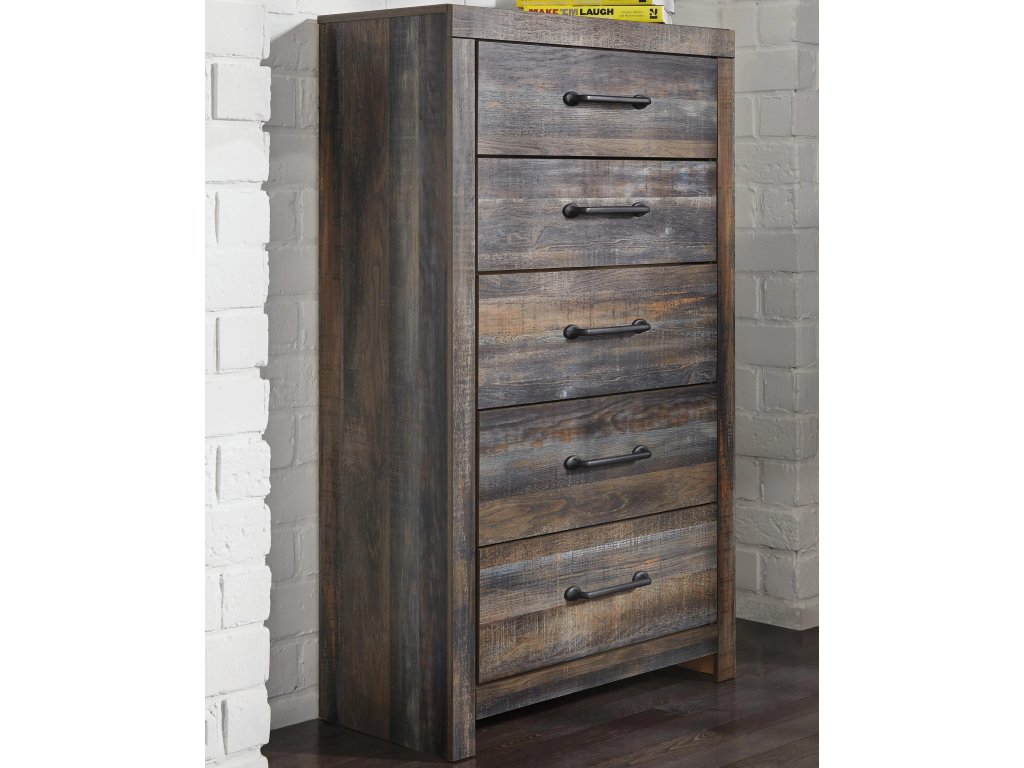 Drystan King Bookcase Storage Bed, Dresser, Mirror, Chest and 2 Nightstands - image 10
