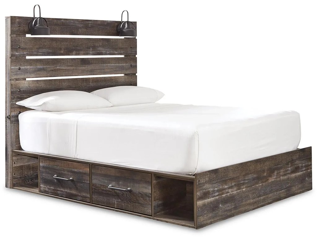 Drystan Queen Panel Storage Bed, Dresser, Mirror, Chest and Nightstand - image 8