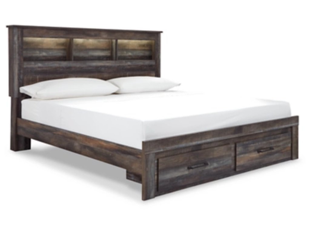 Drystan King Bookcase Storage Bed, Dresser, Mirror, Chest and Nightstand - image 8
