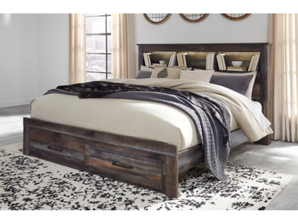 Drystan King Bookcase Storage Bed, Dresser, Mirror, Chest and Nightstand - image 16