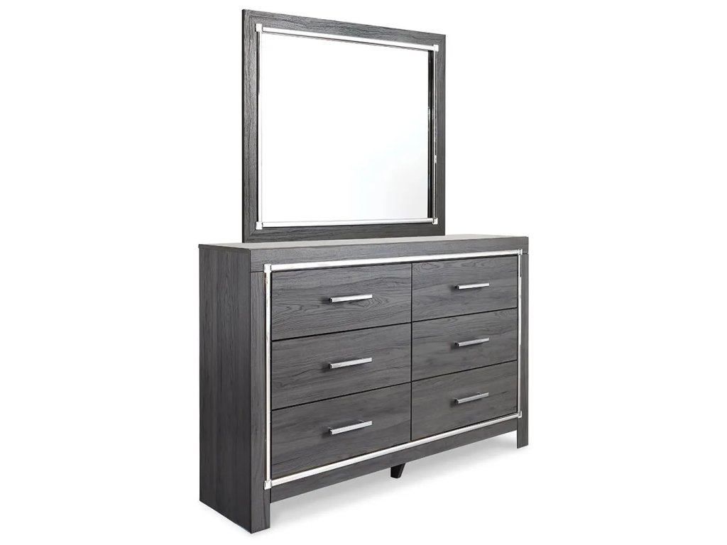 Lodanna Full Storage Bed, Dresser, Mirror and 2 Nightstands - image 2
