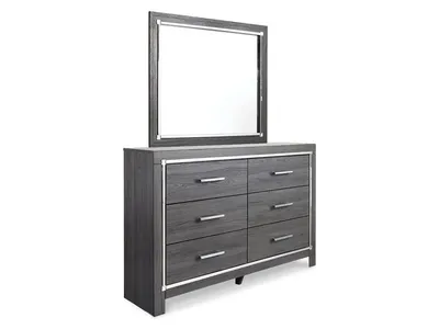 Lodanna Full Storage Bed, Dresser, Mirror, Chest and Nightstand