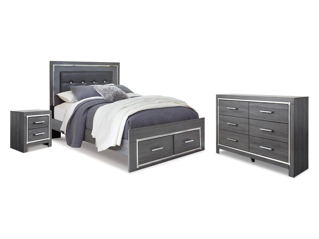 Lodanna Queen Storage Bed, Dresser and Nightstand - main image