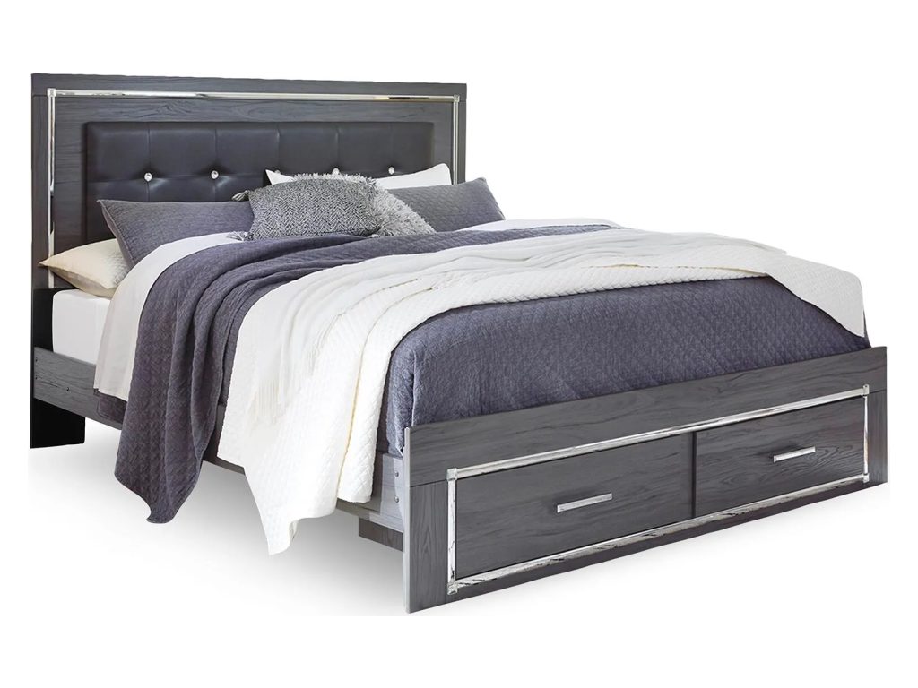 Lodanna King Storage Bed and Nightstand - image 1