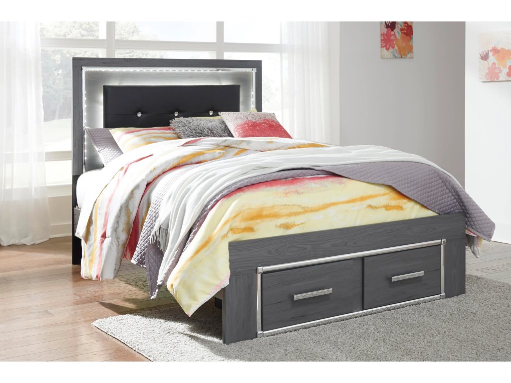 Lodanna Full Storage Bed, Dresser, Mirror and 2 Nightstands - image 8