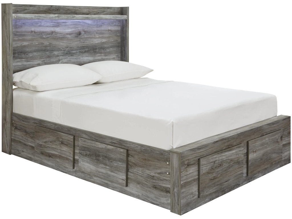 Baystorm Full Panel Storage Bed and Nightstand - image 2