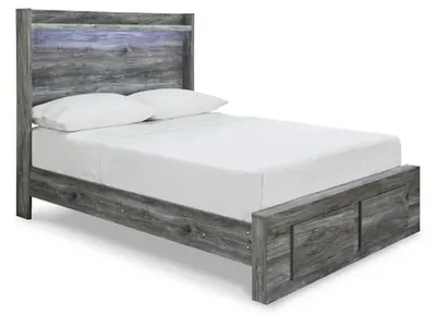 Baystorm Full Panel Storage Bed and Nightstand