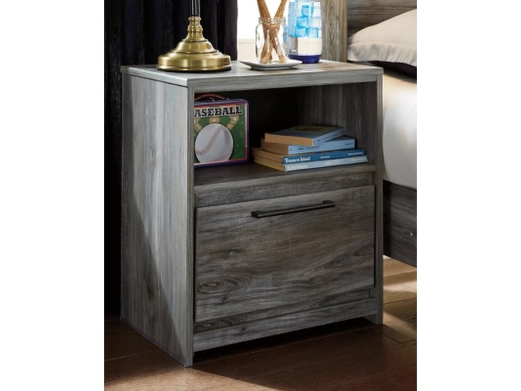 Baystorm Queen Panel Storage Bed and 2 Nightstands - image 7