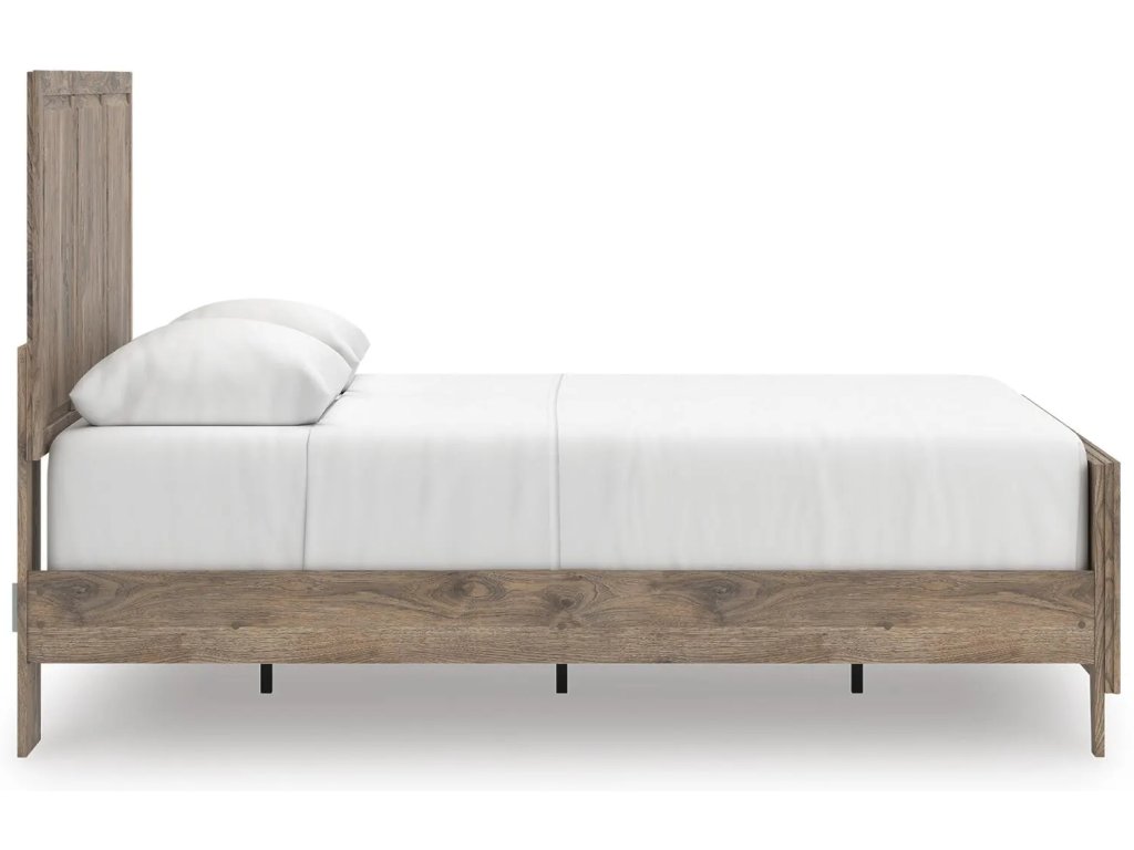 Rusticott Queen Panel Bed, Dresser and Nightstand - image 11