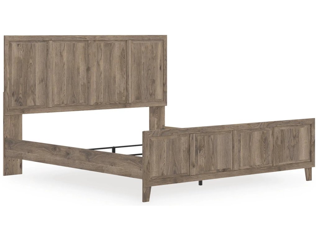 Rusticott King Panel Bed - image 1
