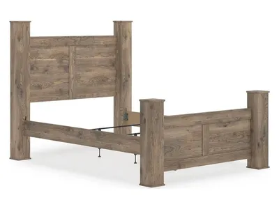Rusticott Queen Poster Bed - Alternative View