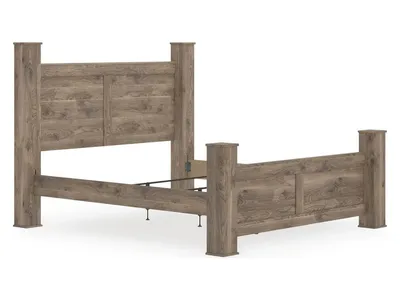 Rusticott King Poster Bed