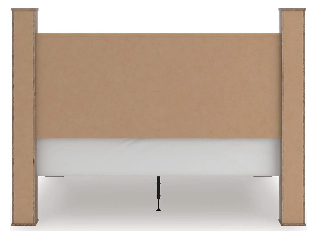 Rusticott King Poster Bed, Dresser, Mirror and Nightstand - image 12
